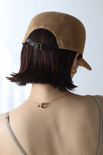 Sun Protection Straw Baseball Cap - 3 Colors Available