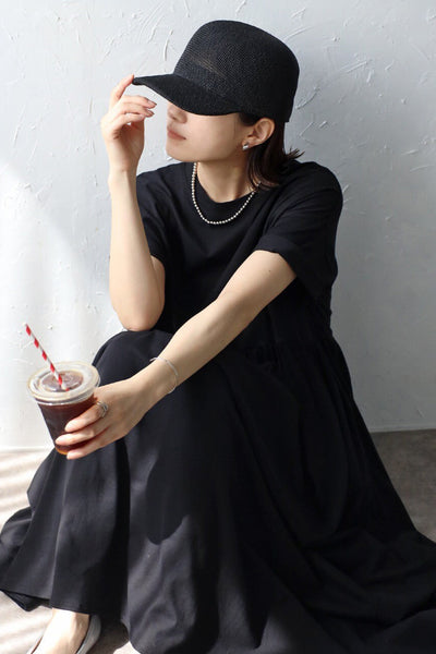 Sun Protection Straw Baseball Cap - 3 Colors Available