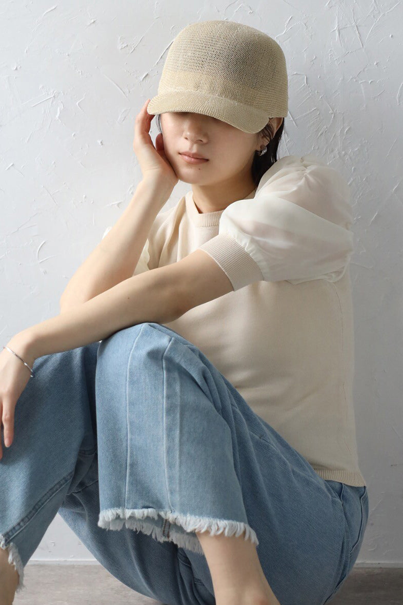 Sun Protection Straw Baseball Cap - 3 Colors Available