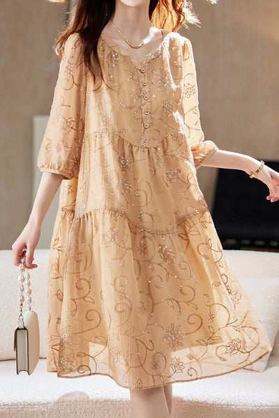 Elegant Sequined Dress