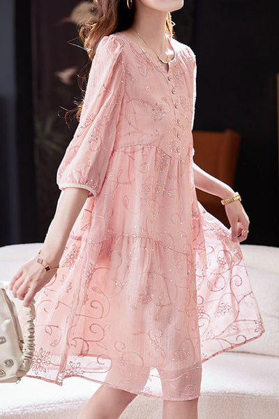 Elegant Sequined Dress