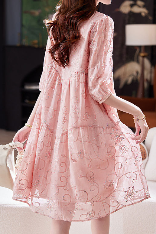 Elegant Sequined Dress