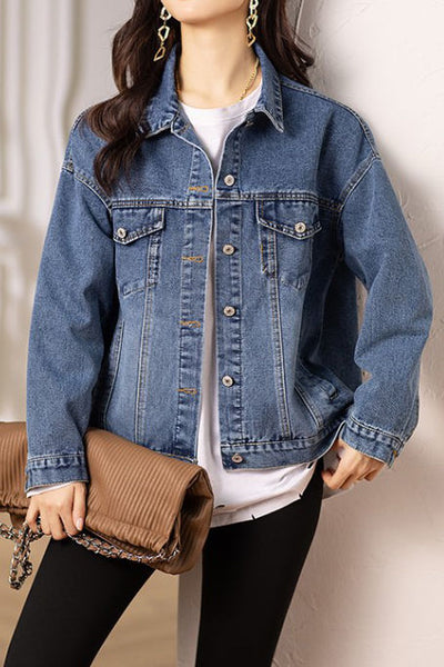 Early Autumn Casual Versatile Denim Jacket