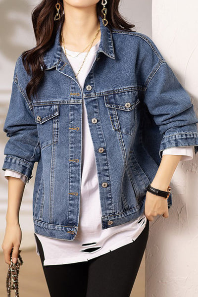 Early Autumn Casual Versatile Denim Jacket