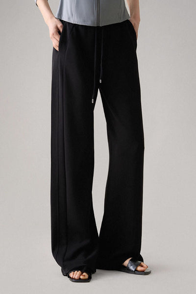 Early Autumn Elastic Waist Drawstring Casual Pants