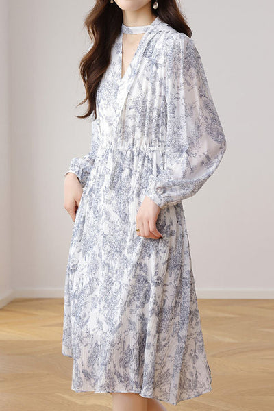 Floral Vintage French Dress