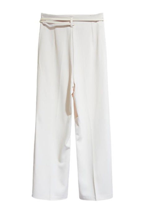Tuck-In Belted Maxi Tapered Pants - 4 Colors Available