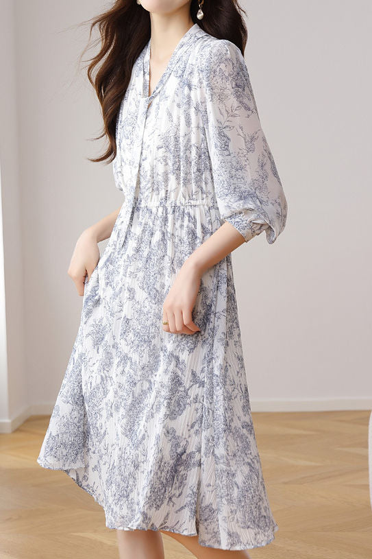 Floral Vintage French Dress