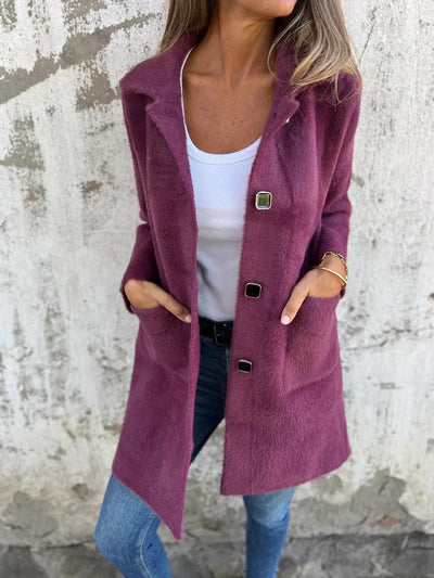 Erica | Mid-Length Cashmere Coat