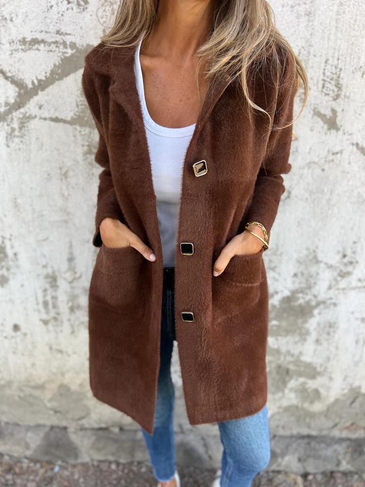 Erica | Mid-Length Cashmere Coat