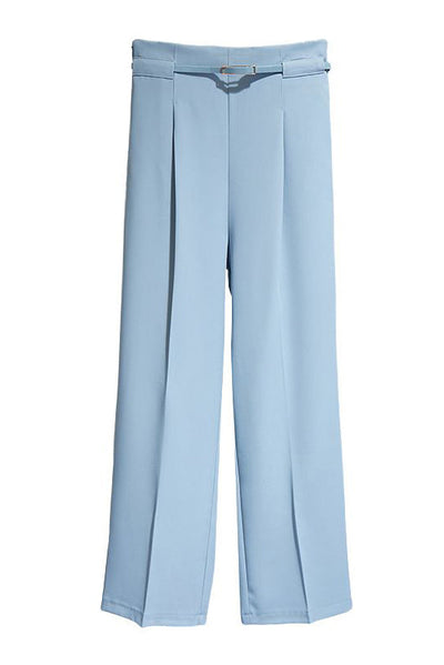 Tuck-In Belted Maxi Tapered Pants - 4 Colors Available
