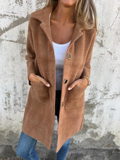 Erica | Mid-Length Cashmere Coat