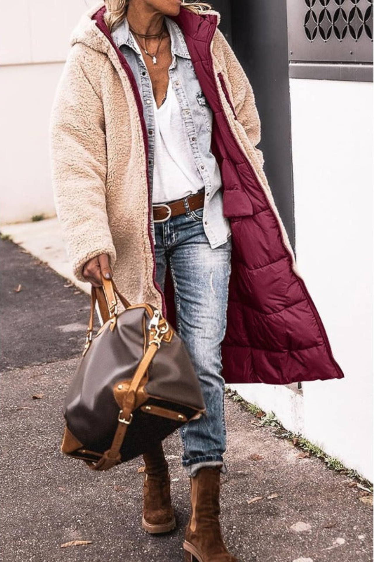 Tonia | Reversible Elegant Coat