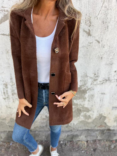 Erica | Mid-Length Cashmere Coat