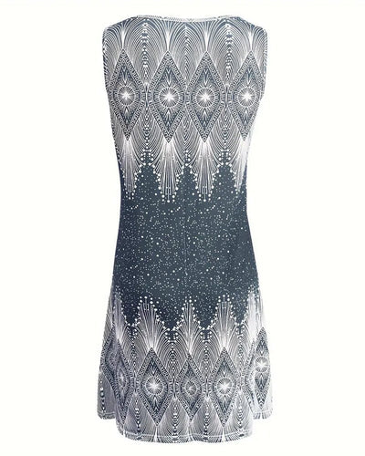 Athena | Sleeveless V-Neck Dress