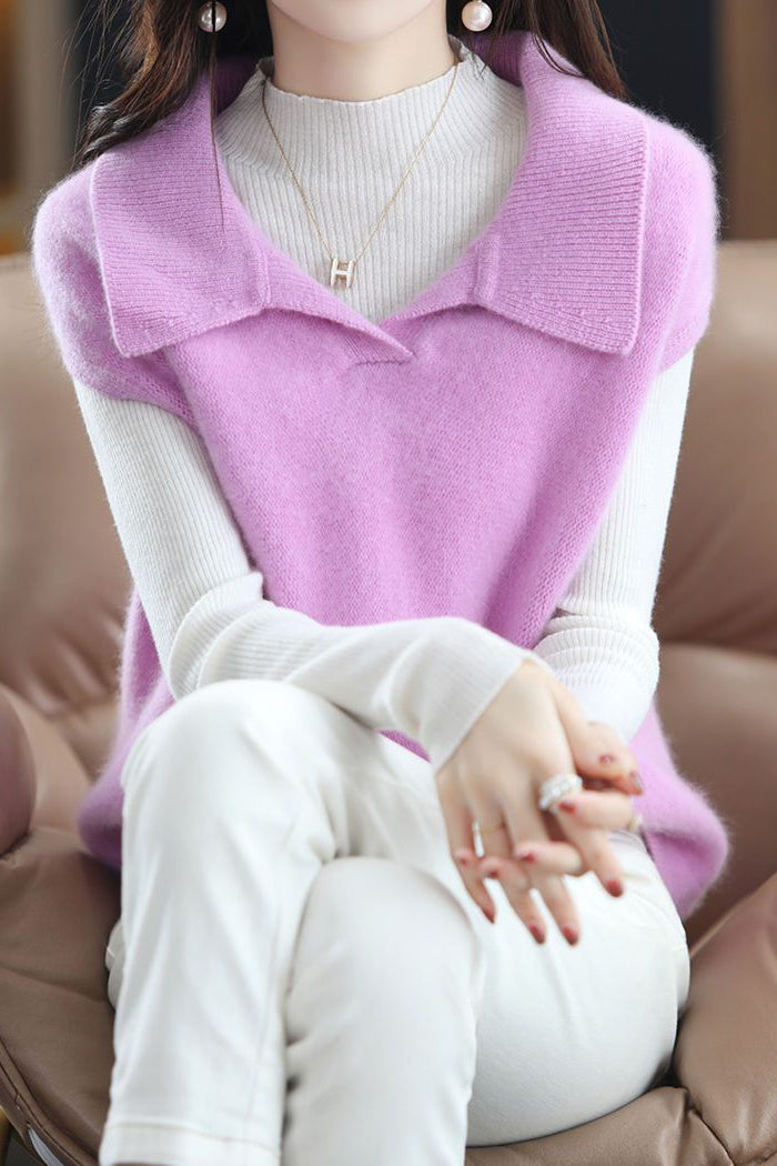 Loose vest sleeveless jacket