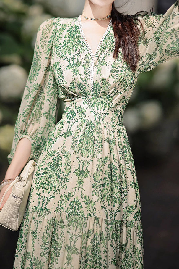 Floral Chiffon Dress