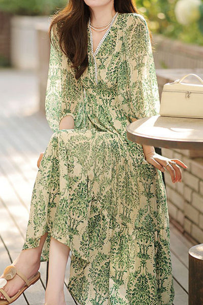 Floral Chiffon Dress