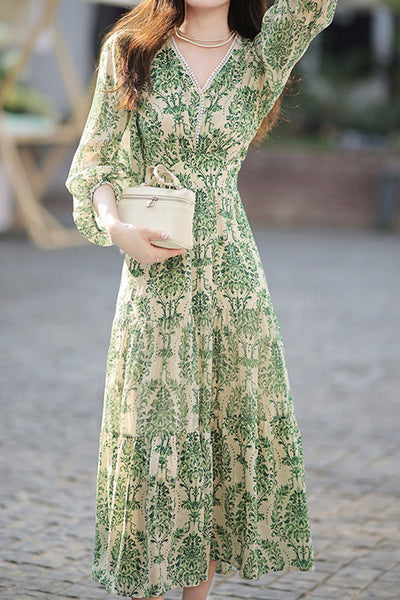 Floral Chiffon Dress