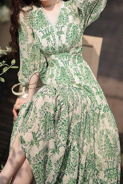 Floral Chiffon Dress