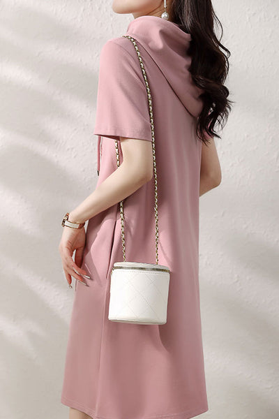 Casual Hooded Dress