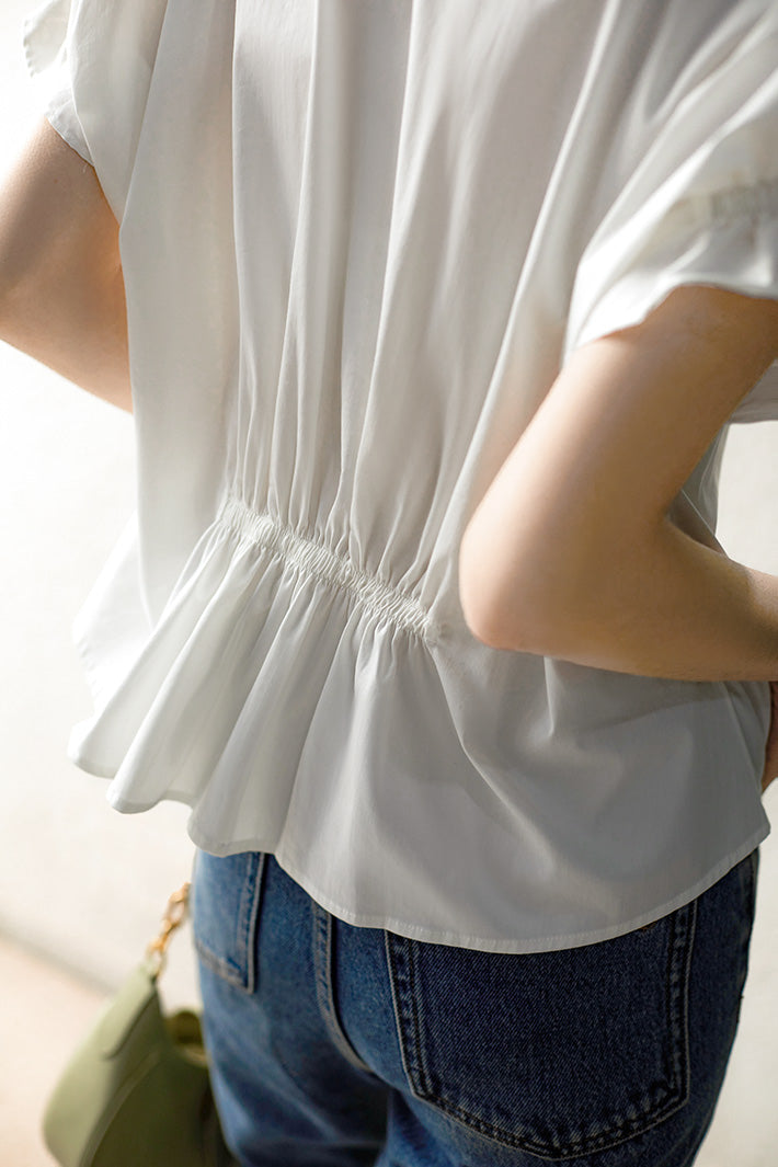 Romantic Peter Pan Collar Shirt