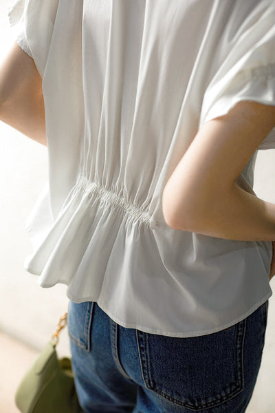 Romantic Peter Pan Collar Shirt