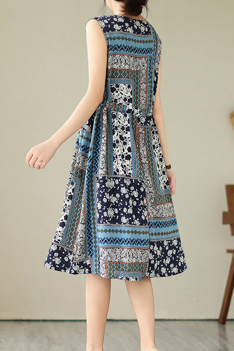 Printed Tank Dress