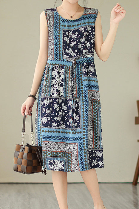 Printed Tank Dress