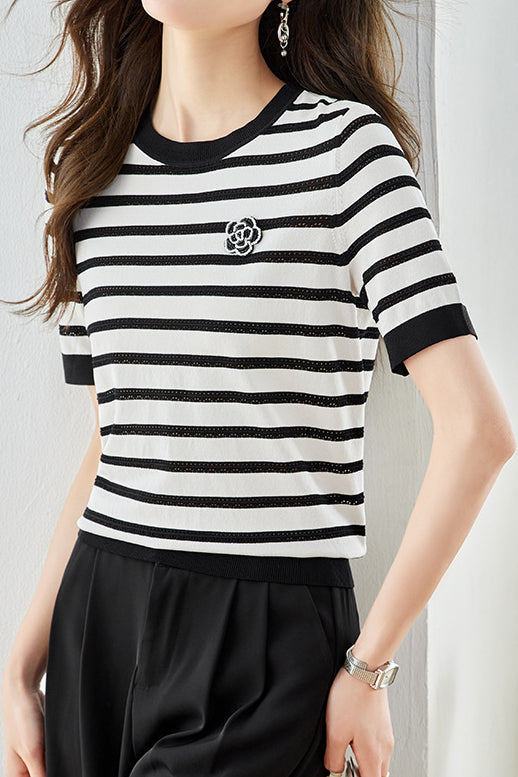 Casual Hollow Knit