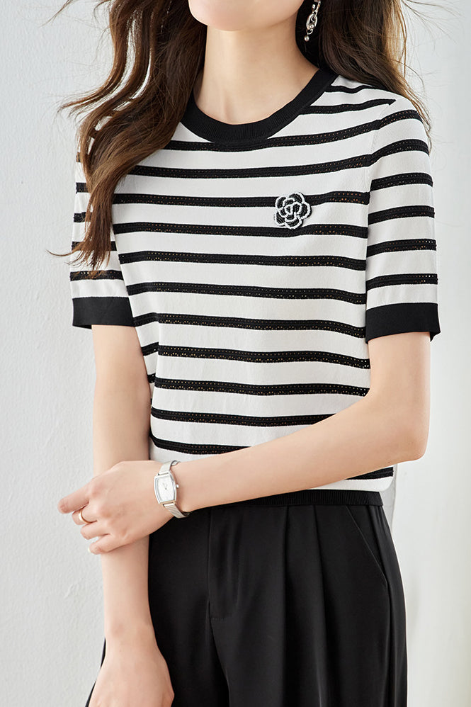 Casual Hollow Knit