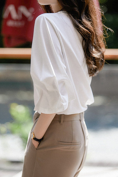 Designer Puff Sleeve T-Shirt