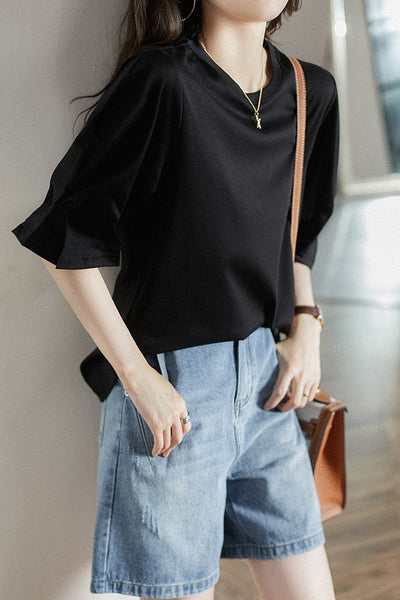 Designer Puff Sleeve T-Shirt