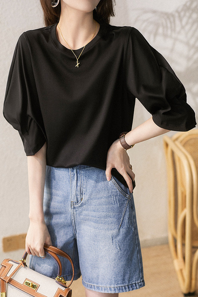 Designer Puff Sleeve T-Shirt