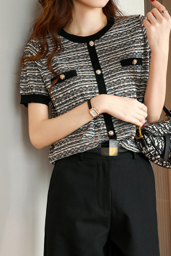 Fashionable Elegant Knit Sweater
