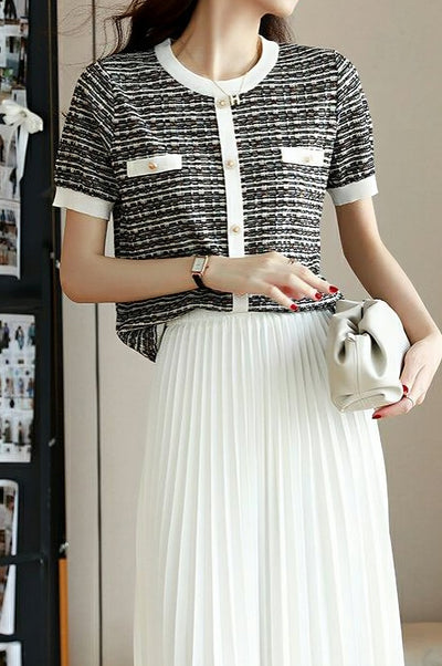 Fashionable Elegant Knit Sweater