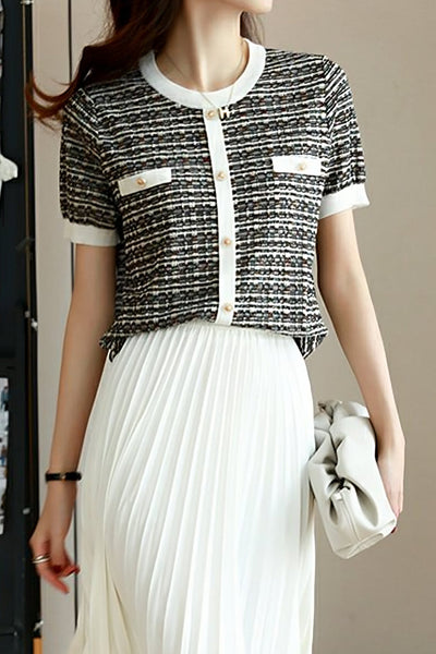 Fashionable Elegant Knit Sweater