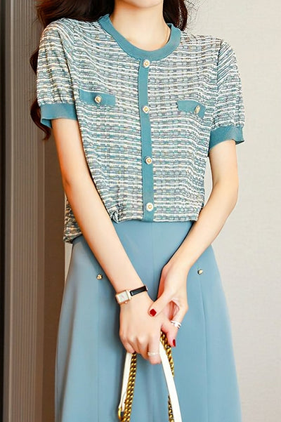 Fashionable Elegant Knit Sweater
