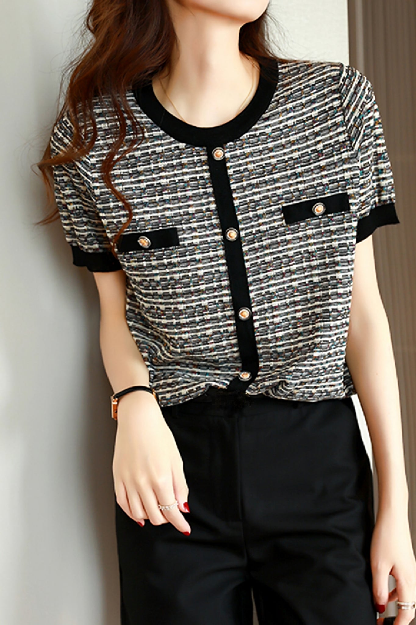 Fashionable Elegant Knit Sweater
