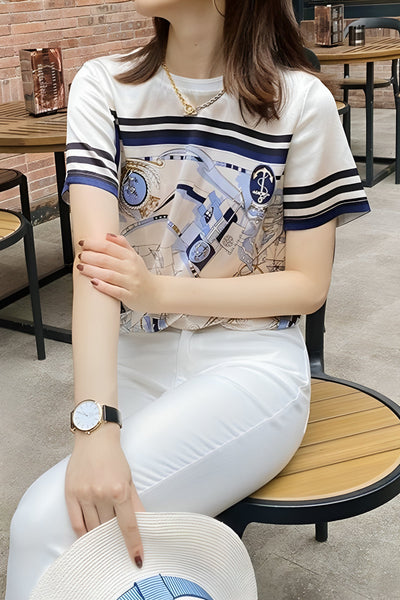 Trendy Print T-Shirt