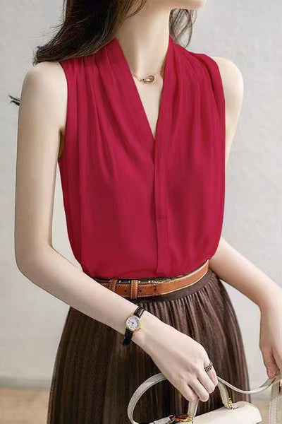 Elegant Halter Neck Tank Top