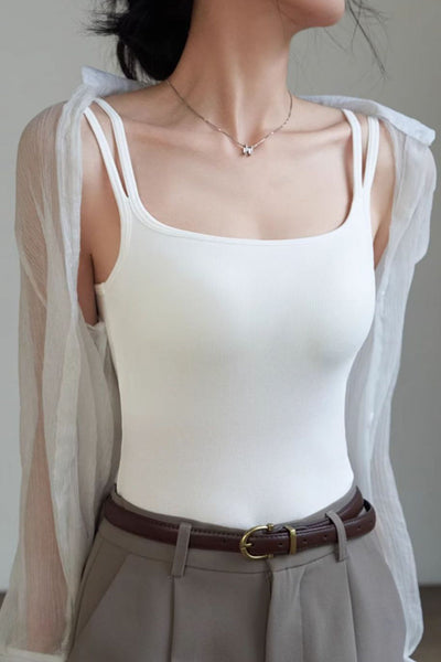 U-shaped back camisole