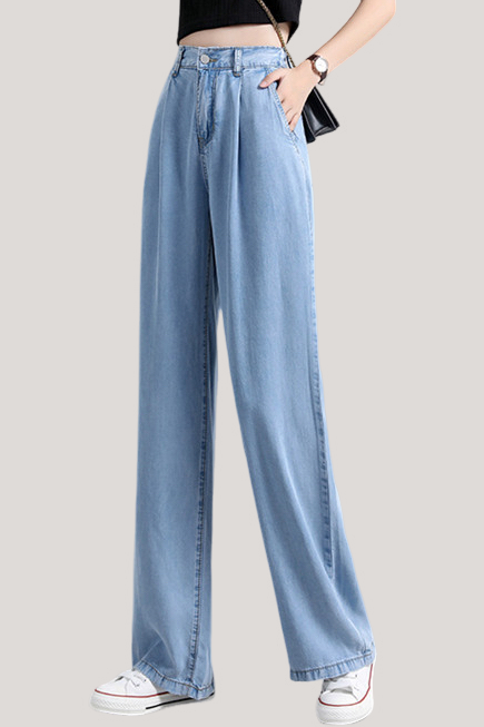Casual Tencel-look Jeans