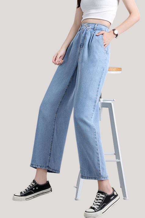Casual Tencel-look Jeans
