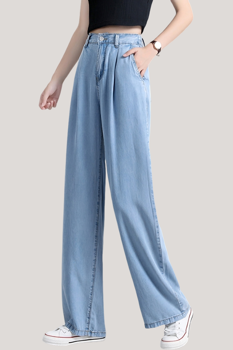 Casual Tencel-look Jeans