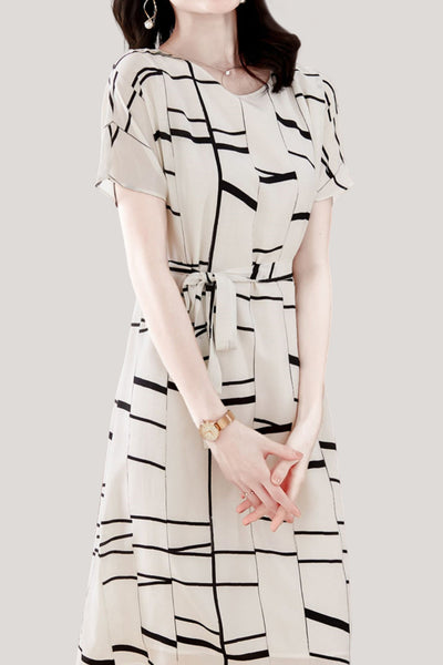 Chic Commuter Tie Dress