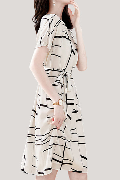 Chic Commuter Tie Dress