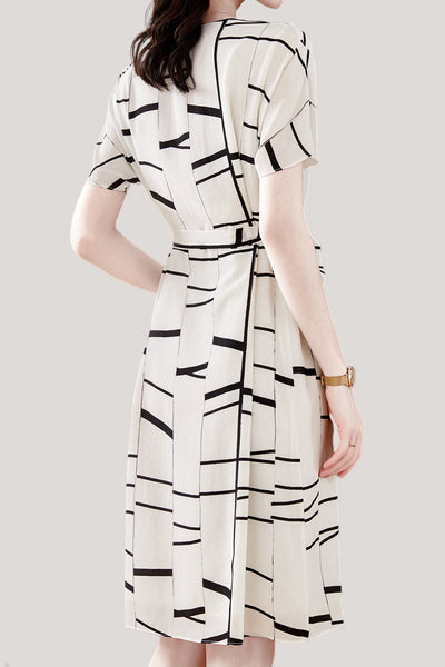 Chic Commuter Tie Dress
