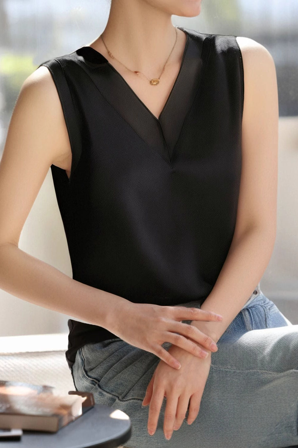 Comfortable sleeveless top