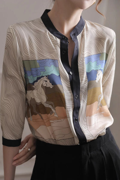 Fashionable Printed Shirt